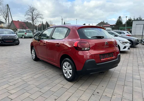 citroen Citroen C3 cena 25999 przebieg: 138000, rok produkcji 2018 z Dukla